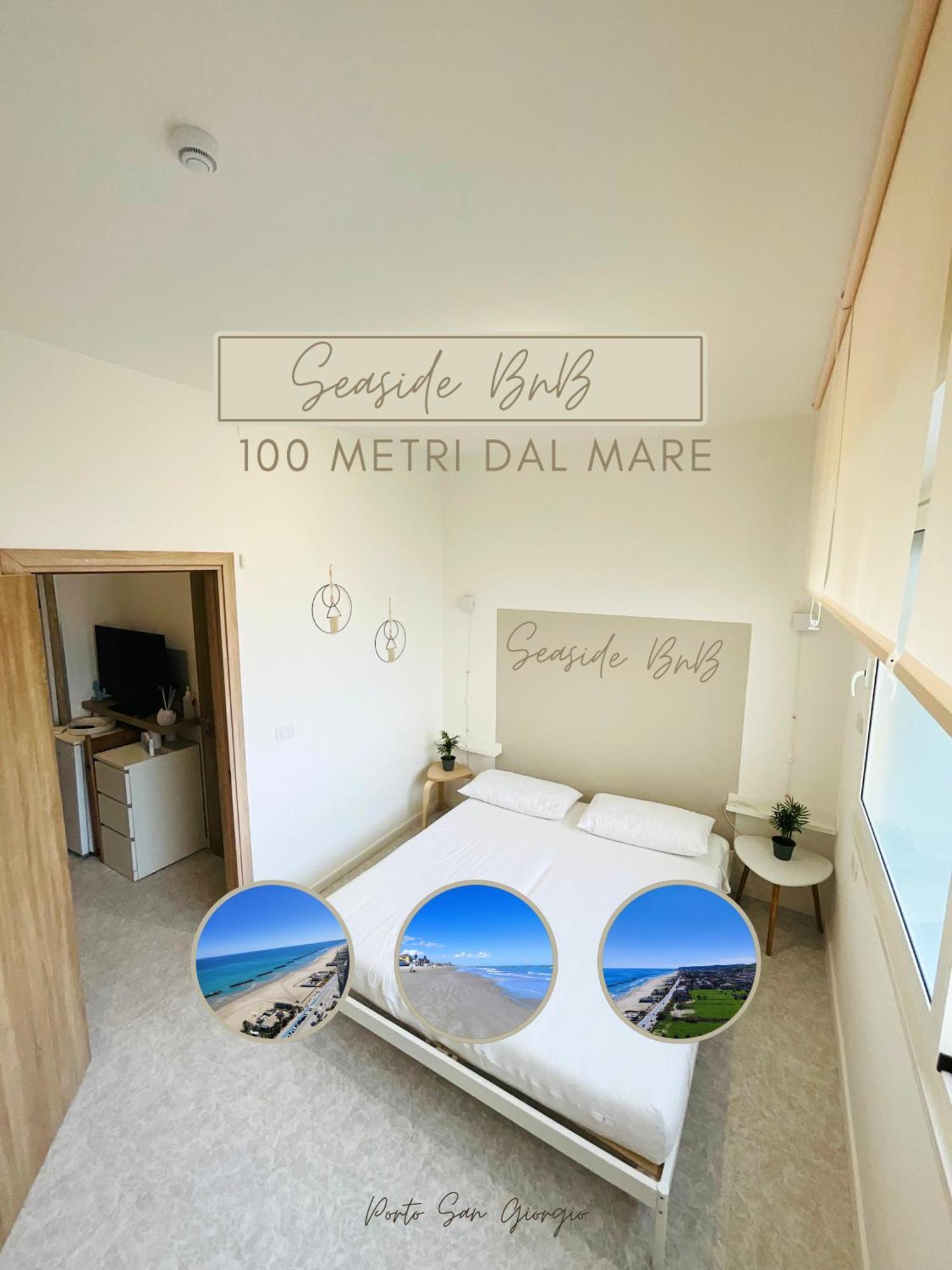 100 Mt Dal Mare - On The Beach - Wifi - Clima Relax For Family Porto San Giorgio Exterior foto